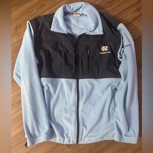 Columbia North Carolina Tar Heels Fleece Jacket Men’s M